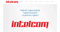 Desktop Screenshot of intelcom.ba