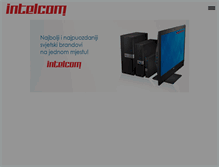 Tablet Screenshot of intelcom.ba